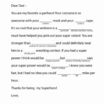 Superhero Dad Libs Sometimes Homemade