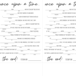 Bachelorette Party Mad Libs Free Printables Printable Templates