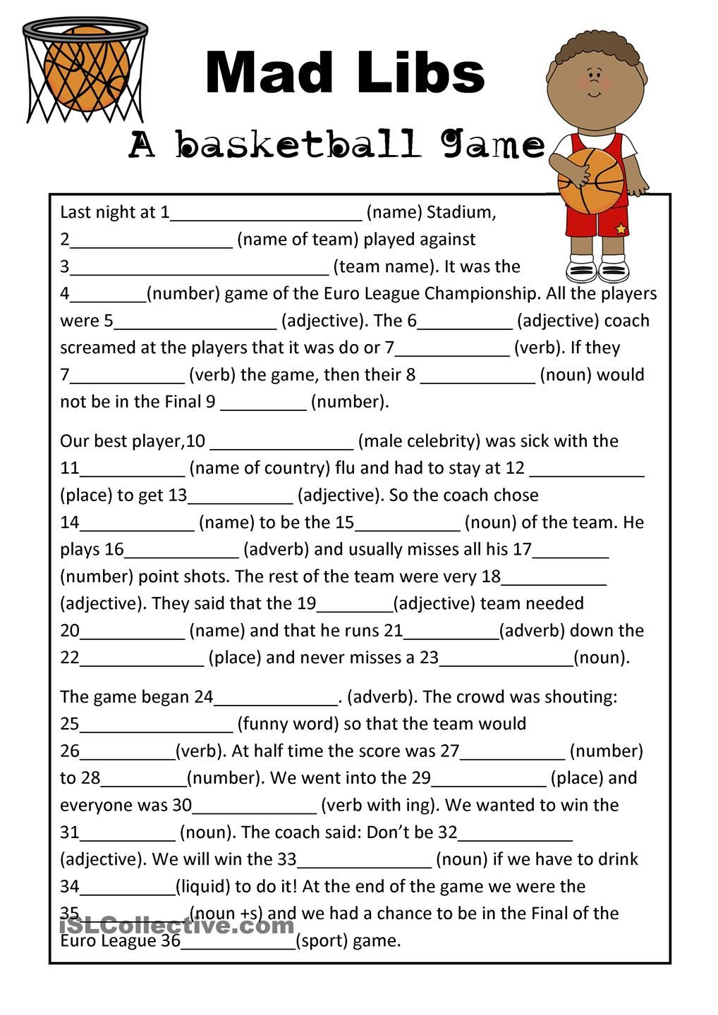 Free Printable Printable Mad Libs Free Printable Templates Free Printable Printable Mad Libs Free Printable Templates